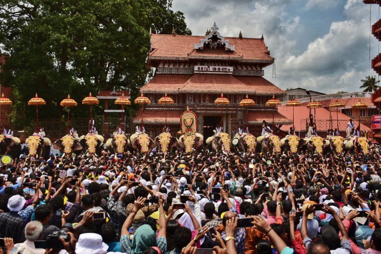 Don't wear shoes for Thrissur Pooram
