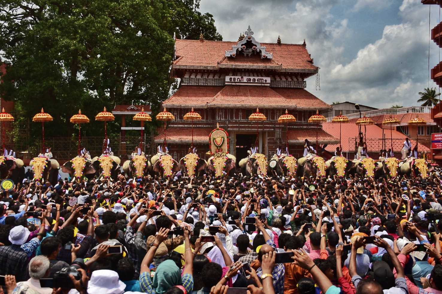 Don't wear shoes for Thrissur Pooram