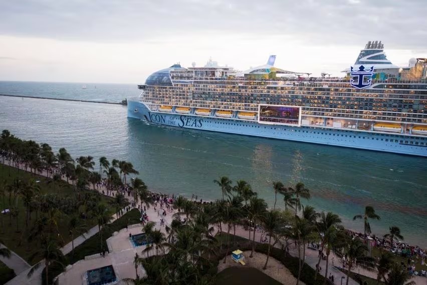 'Icon of the Seas' on the journey