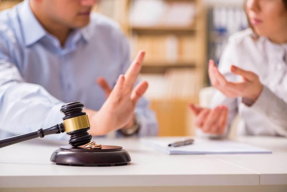 Wife files for divorce