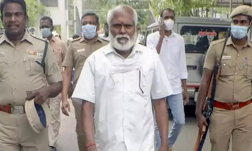 Rajiv Gandhi assassination case: Santhan released from jail dies
