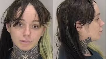 When the woman returned from jail, she went viral