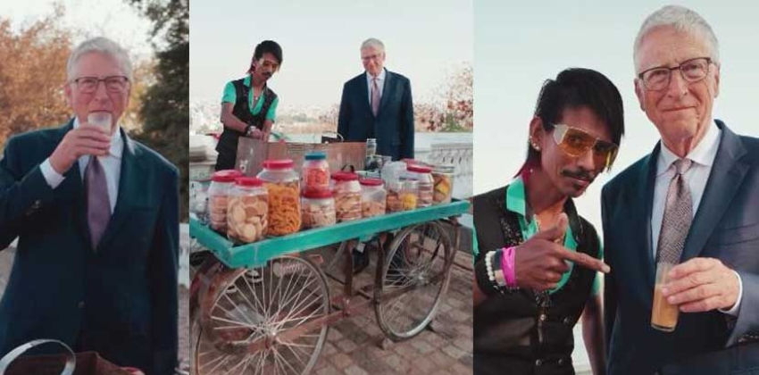 Dolly Chaiwala says she got to know the man later