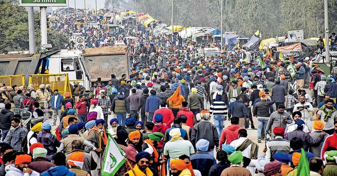 Will the BJP kneel before the 11 questions of the farmers?