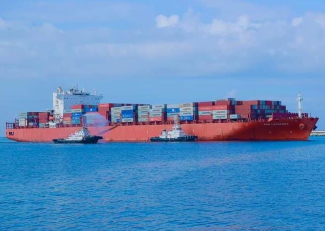 First cargo ship arrives at Vizhinjam