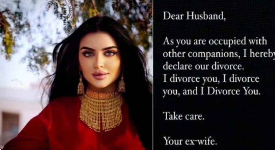 via Instagram Divorce announced and went viral This princess..
