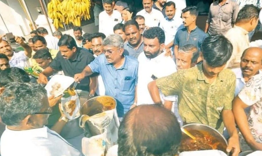 PT and beef were served during the election theme celebration Notice to Councillor