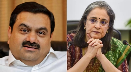 Adani shares plunge sharply