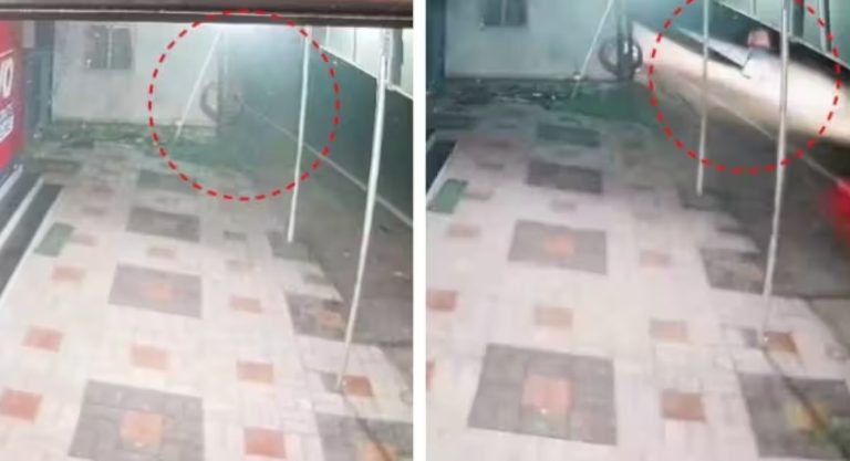 The injured person was locked in a room after being hit by a vehicle; The 55-year-old has a tragic end