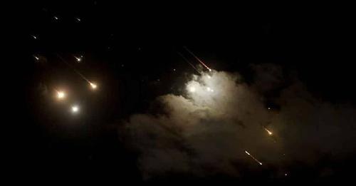 Iran carried out massive air strikes against Israel; America supports Israel
