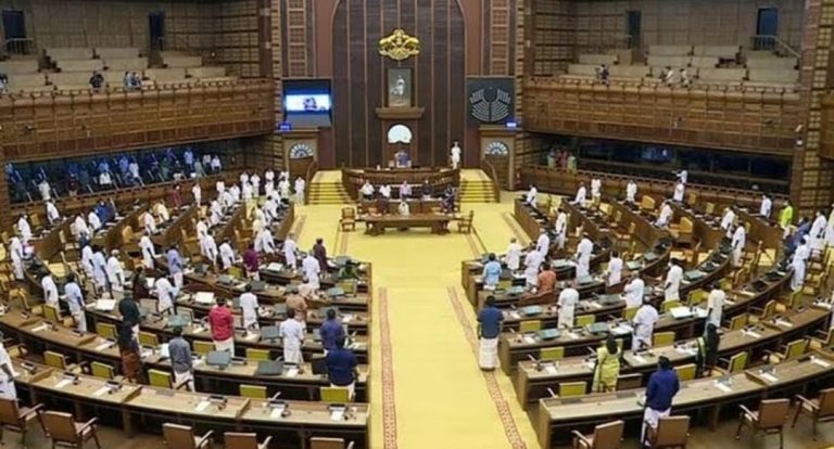 There was a lot of commotion in the Assembly.. The Speaker asked who was the leader of the opposition, the opposition left the House
