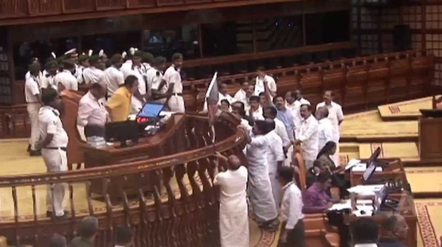 Opposition protests again in the House; Four MLA Marks Warning