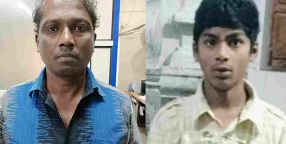 The father killed his son by hitting him on the head
