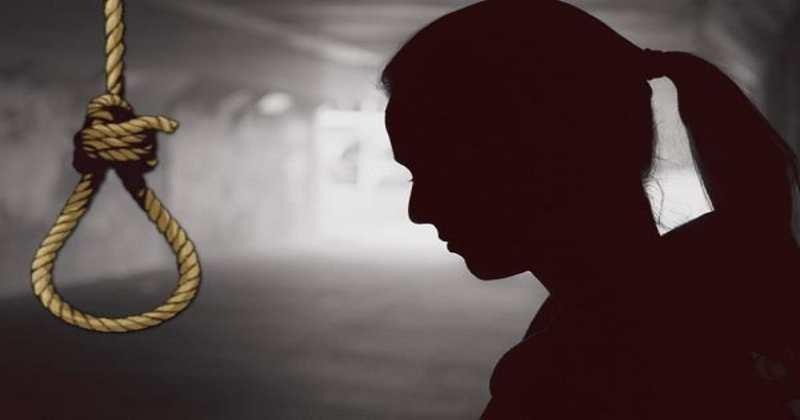 The young woman also hanged herself after her male friend