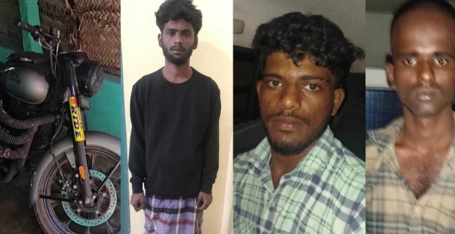 The young man's hand was amputated for driving the bullet