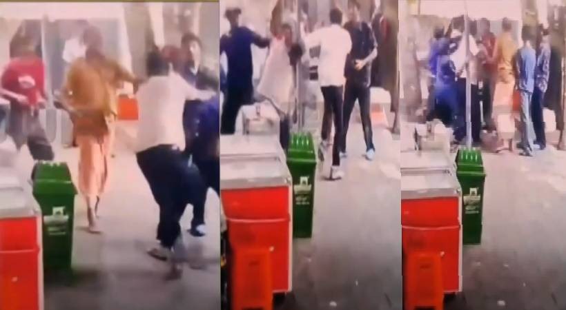 DYFI leaders and hotel employees clash