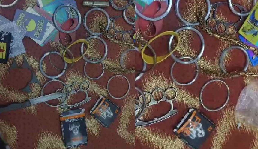 Condoms and drugs found in students' bags
