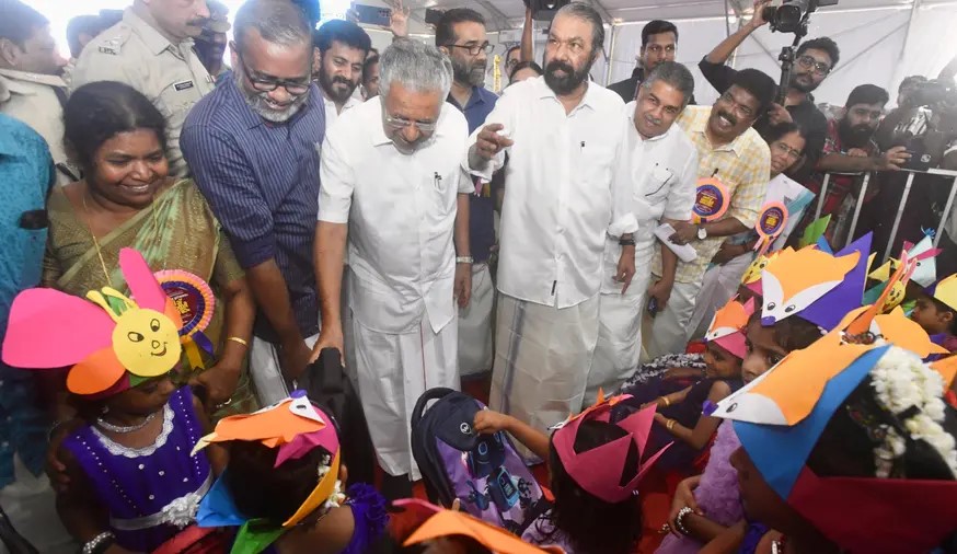 The Chief Minister inaugurated the state-level school re open