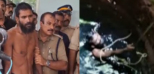 Govindachamy was hiding in the well.