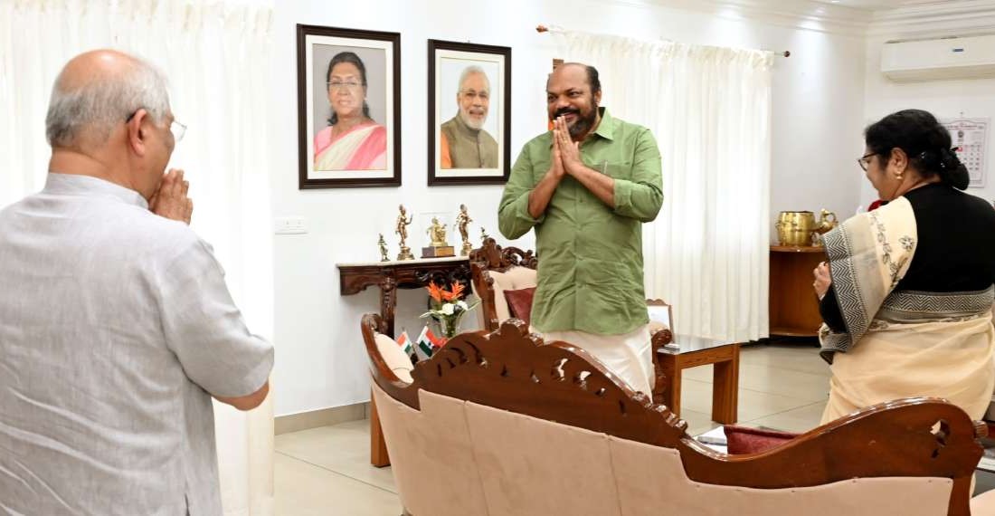 Ministers meet the Governor