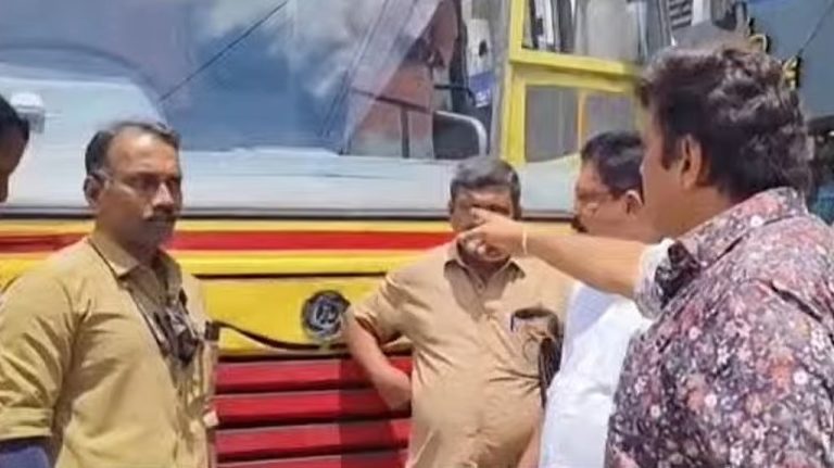 KSRTC driver transferred